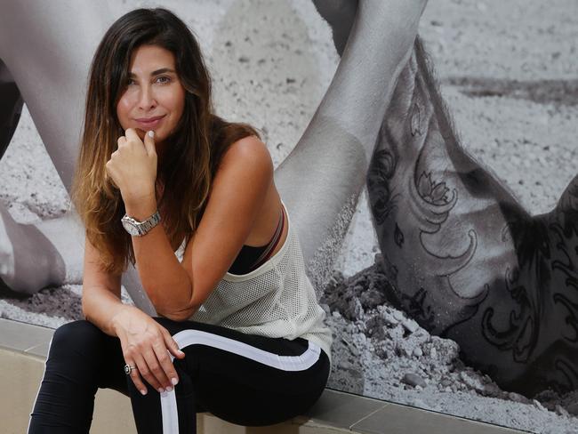 Jodhi Meares says she loves their news neighbours were healthy cafes. Picture: Virginia Young