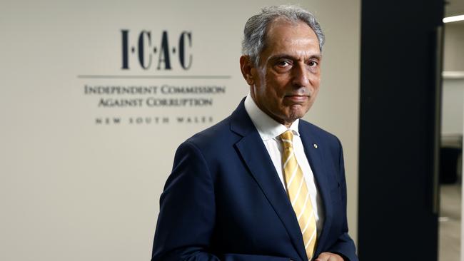 John Hatzistergos, ICAC Chief Commissioner. Picture: Richard Dobson