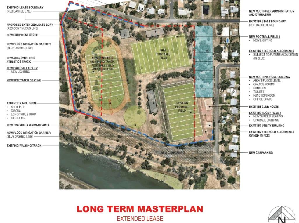 Long term master plan for Rugby Park by Thomson Adsett.