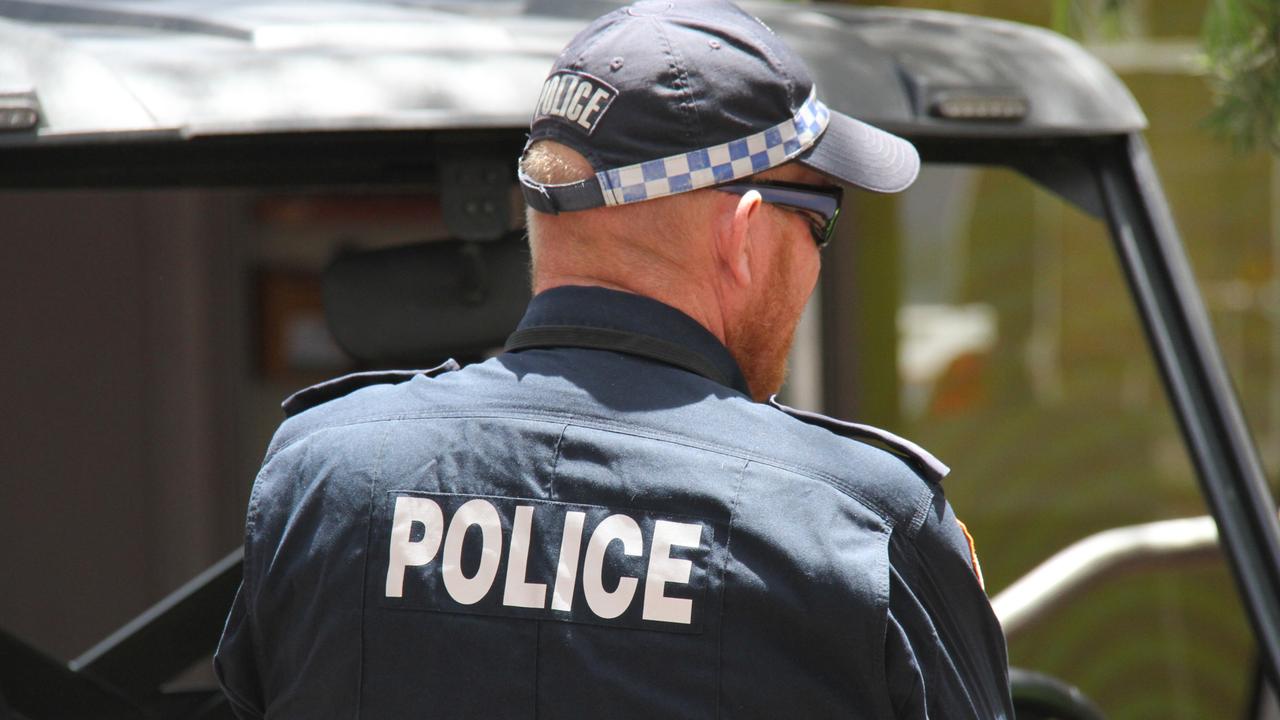 Northern Territory police in Alice Springs. Picture: Gera Kazakov