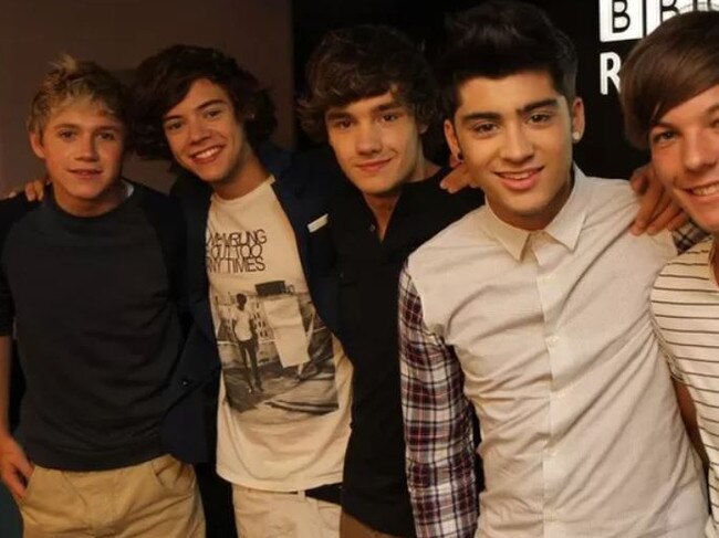 One Direction in 2011 (L-R): Niall Horan, Harry Styles, Liam Payne, Zayn Malik and Louis Tomlinson