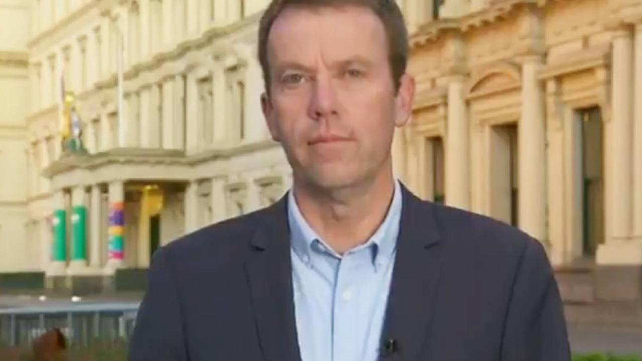 Federal Education Minister Dan Tehan said the Government was acting on the best advice. Picture: Channel 9.