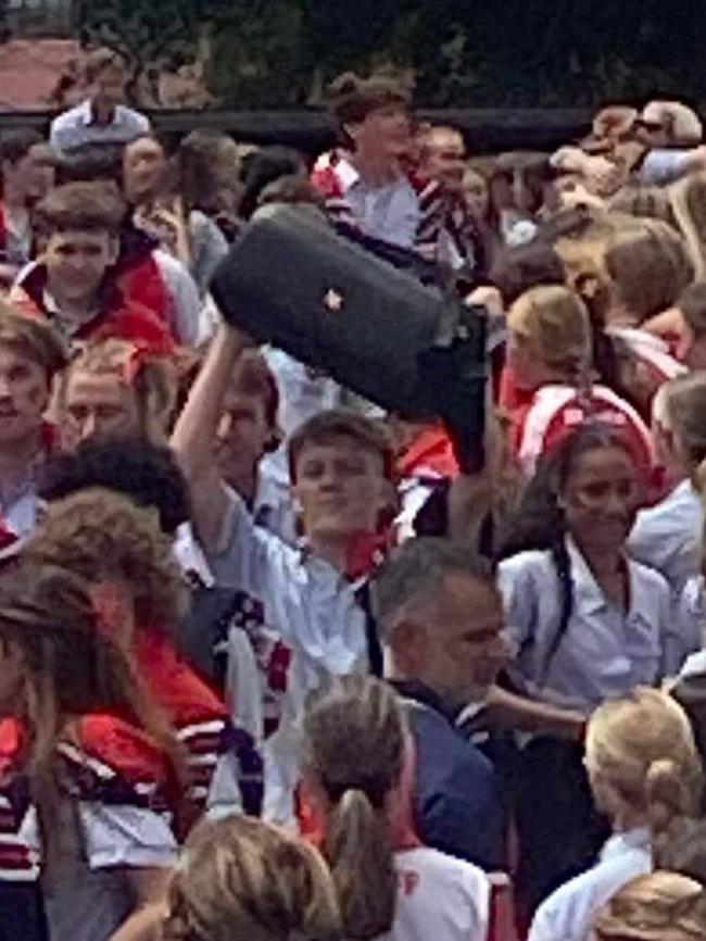 The students earn a break before Schoolies kicks off. Picture: Supplied