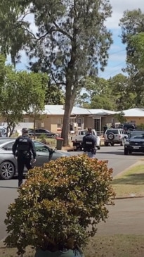 Two people arrested after raid at Elizabeth Downs