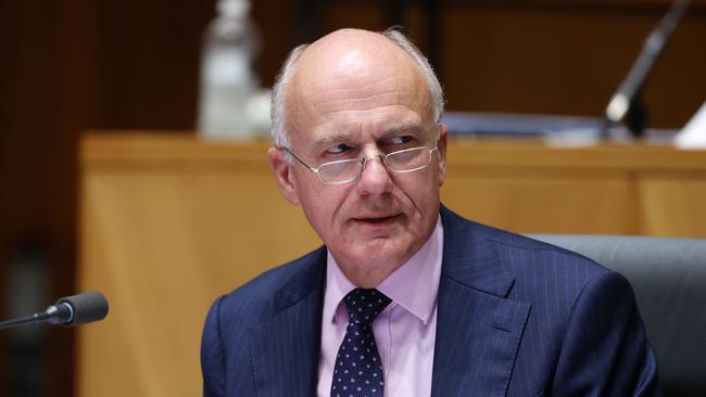 Former Liberal senator and parliamentary veteran Eric Abetz will run in the electorate of Franklin in Tasmania’s state election. Picture: NCA NewsWire / Gary Ramage