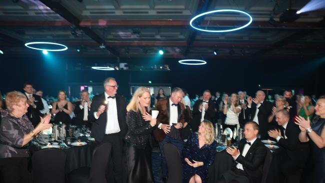 Rebecca Frizelle inducted into the hall of fame at the Gold Coast Business Excellence Awards 2024 Gala for Gold Coast at Large. Picture, Portia Large.