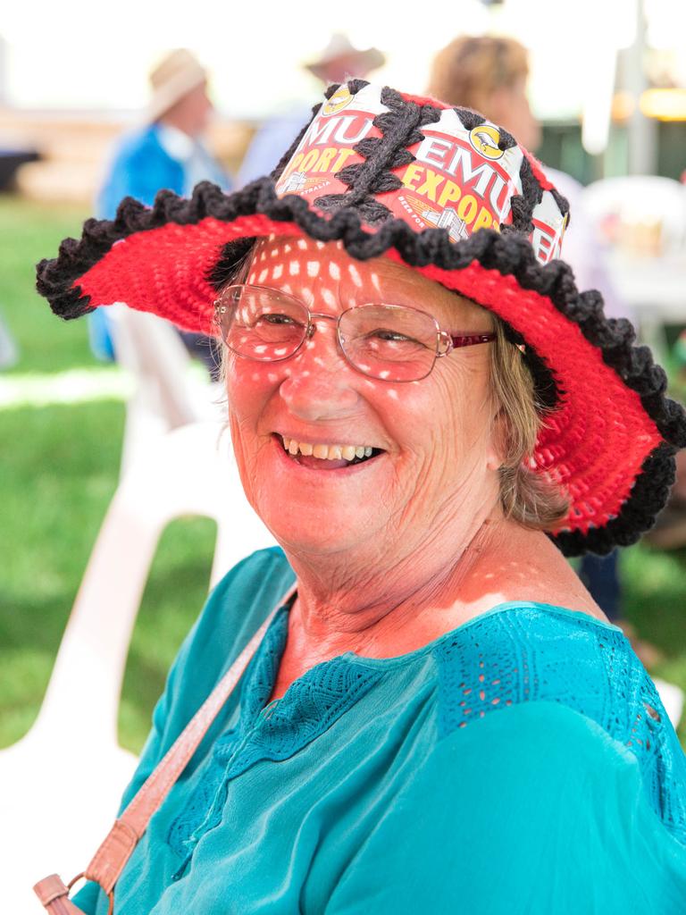 Tracey Evans at the 2021 Adelaide River Races. Picture: Glenn Campbell