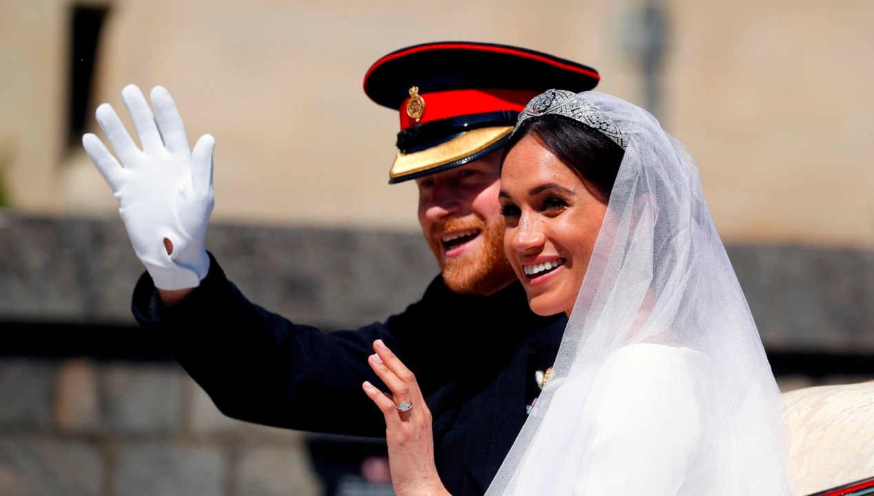 Prince Harry and Meghan Markle married