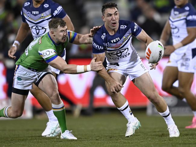 NRL Round 15 2024: Canberra Raiders vs North Queensland Cowboys. Picture: NRL Imagery