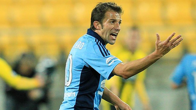 Alessandro Del Piero a one-man band as Sydney FC crashes in 2-0 loss to ...