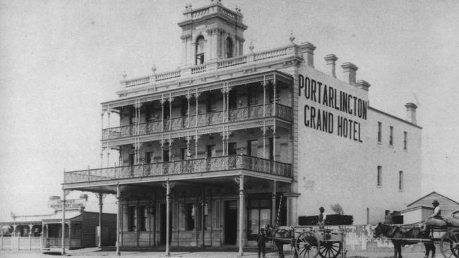 The Grand Hotel as it once stood, built in 1888.