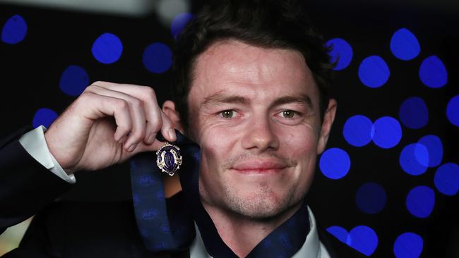 Lachie Neale dominated the Brownlow Medal count to claim the 2020 going. Picture: Michael Klein