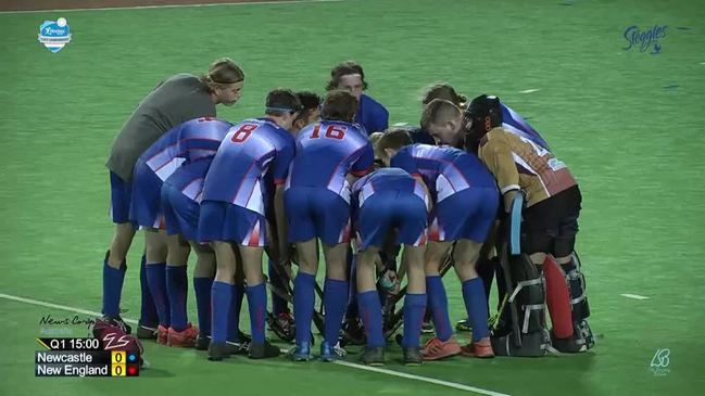 Replay: U18 Boys NSW State Hockey Championships- Newcastle 1 v Hockey New England