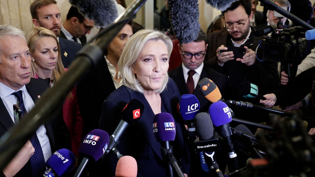 President of Rassemblement National parliamentary group Marine Le Pen could get another shot at government amid the political turmoil. (Photo by STEPHANE DE SAKUTIN / AFP)