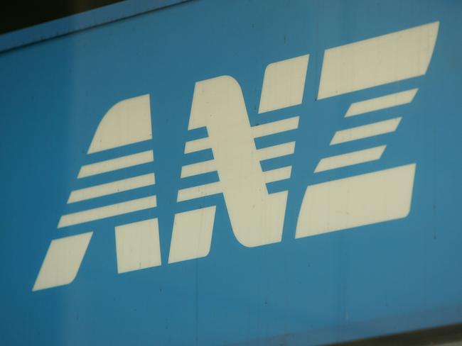 BUSINESS: ANZ, National Australia Bank NAB, Commonwealth, St George and Westpac Bank Logo for artist montage.