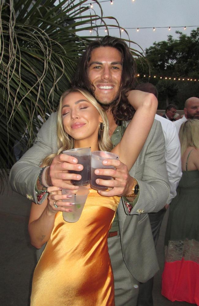 Emily Horwath posted a heartbreaking tribute to her boyfriend Callum Robinson after he died in Mexico. Picture: Instagram