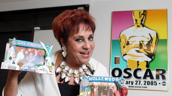2012: TV personality Anne Wills at home.