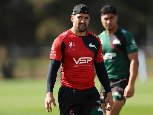 Cody Walker has been ruled out of the Indigenous All-Stars team and is racing the clock for Round One after straining his calf at training. Picture: Getty Images