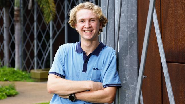 Former Redlynch State College student Dashiel Kenny has been accepted into the Bachelor of Medicine degree at James Cook University's Smithfield campus. He begins the six year course on February 19. Picture: Brendan Radke