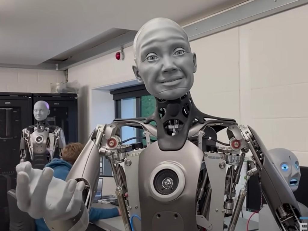 The future is here. A brand new robot called Ameca has hyper-realistic human features.