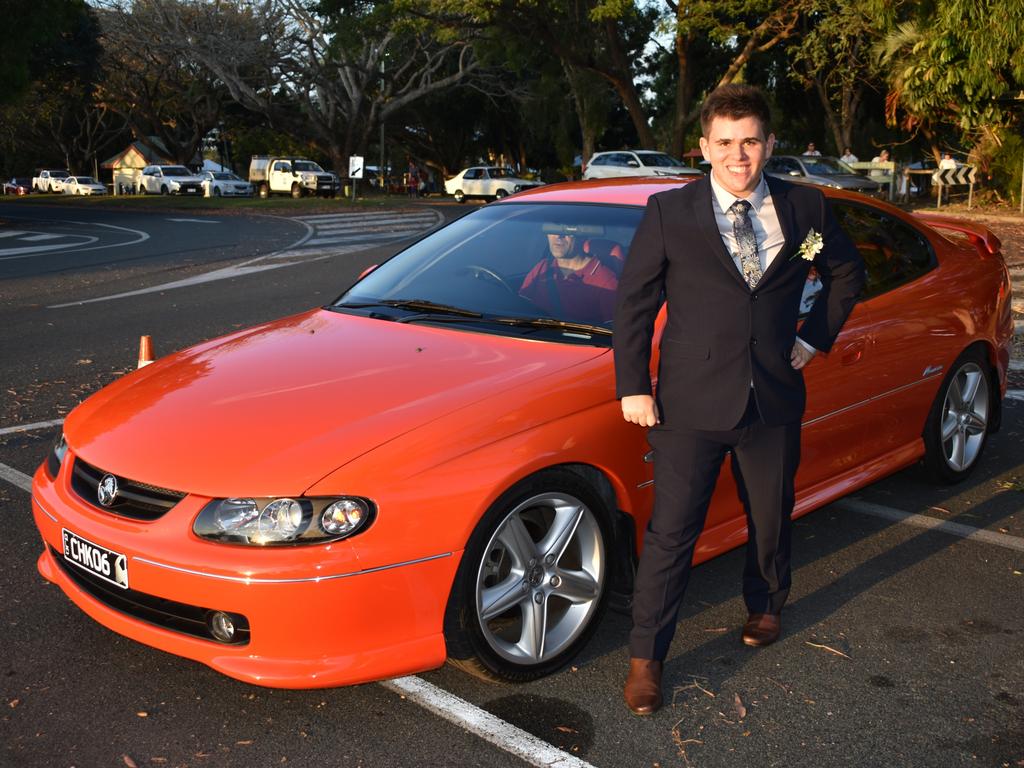 Matthew Perna at Mirani State High School formal at Ocean International on September 8, 2023. Photo: Zoe Devenport