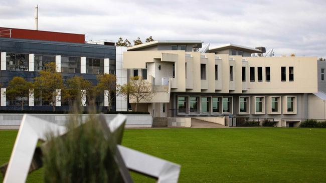 A boy was expelled from Trinity Grammar School in Kew after it became aware of he had sent the post. Picture: Mark Stewart