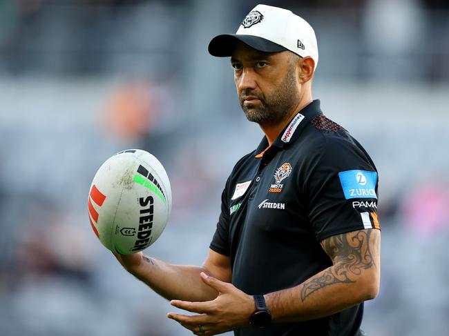 Benji Marshall was unimpressed with some of the refereeing. Picture: Jeremy Ng/Getty Images