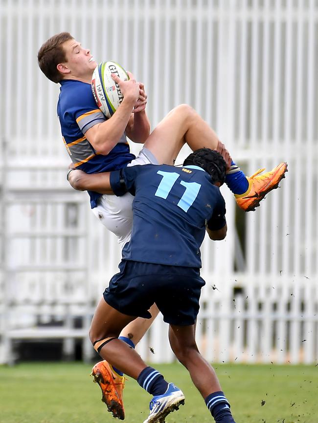 GPS first XV rugby between Churchie and Brisbane Grammar School. Saturday September 3, 2022. Picture, John Gass