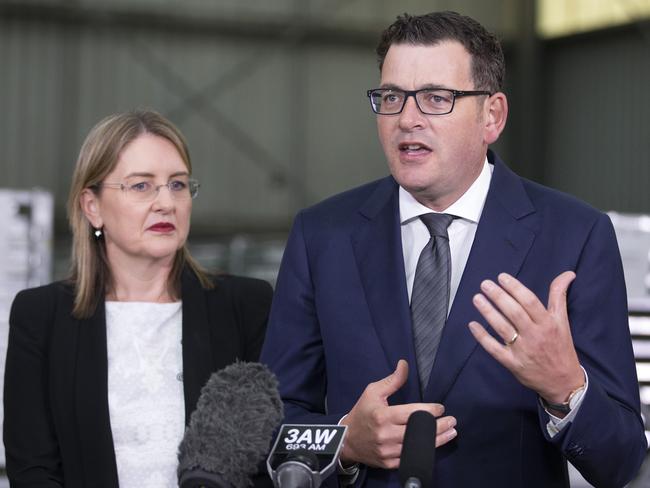 Daniel Andrews’ treatment of his colleagues had hardly been exemplary. Picture: Sarah Matray