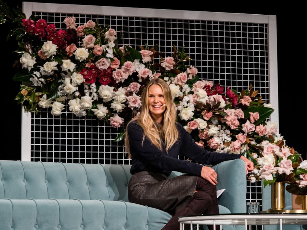 Elle onstage for Business Chicks in Melbourne. Picture: Business Chicks