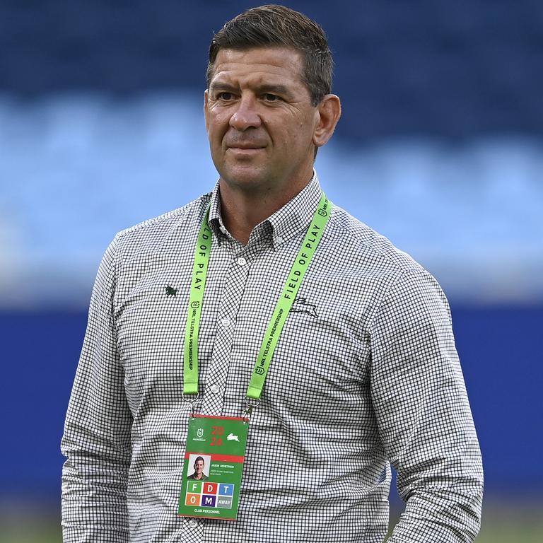 South Sydney Rabbitohs coach Jason Demetriou. Picture: NRL Photos/Gregg Porteous