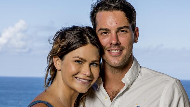 ### HOLD FOR GOLD COAST EYE - VALENTINE'S DAY 9 FEBRUARY ISSUE - contact Chantay Logan before any use ###Gold Coast Eye, 9 February, Valentine's Day couples astrology feature story featuring  Jake Ellis and Megan Marx.  Picture: Jerad Williams shots .