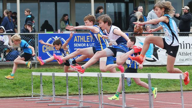 Start of the Little Athletics Track and Field season at Landy Field. Picture: Alan Barber