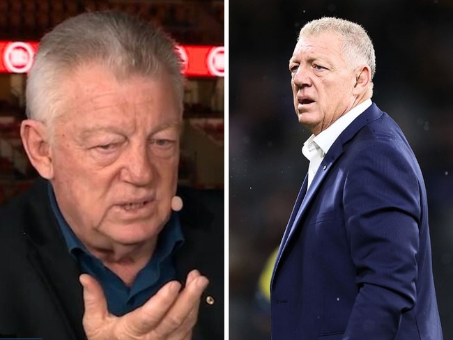 Phil Gould's Channel 9 role is untenable. Image: Nine/Getty