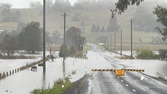 The Northern Rivers is copping quite a bit of rain. Picture: Lismore SES