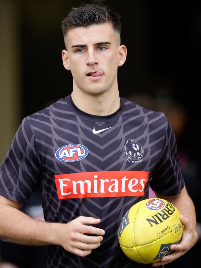 Nick Daicos is becoming a midfield weapon. Picture: Russell Freeman/AFL Photos via Getty Images