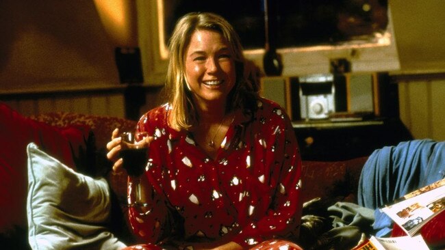 Red wine was the only drink found to reduce levels of visceral fat. Renée Zellweger in Bridget Jones's Diary. Picture: Miramax