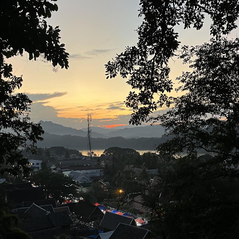 Phousi Hill in Laos, my favourite country to visit in the world.