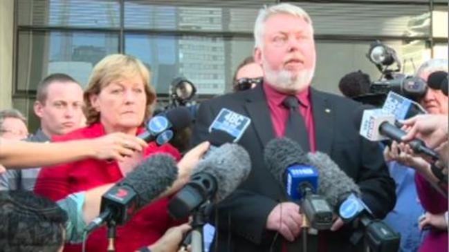 Bruce and Denise Morcombe speak after Cowan found guilty