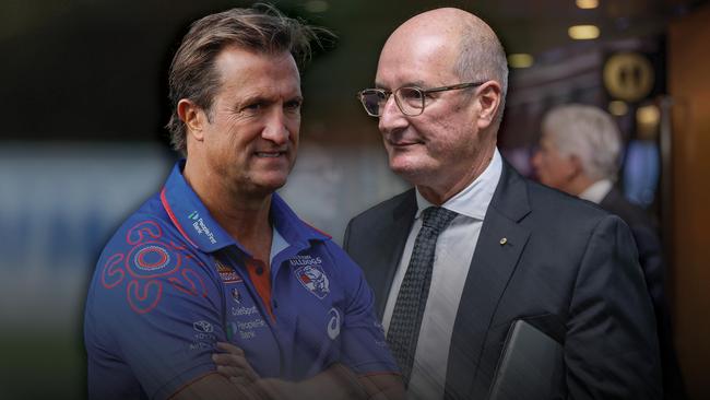 Luke Beveridge hits back at David Koch