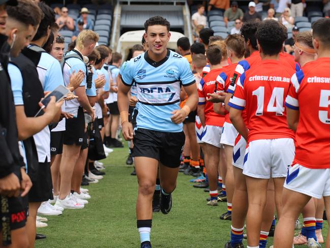 Cronulla Sharks Harold Matts player Siteni Taukamo (Credit: Sharks Media0.