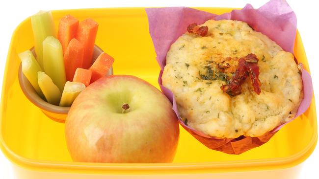 Healthy choice lunchbox. Picture: Norm Oorloff