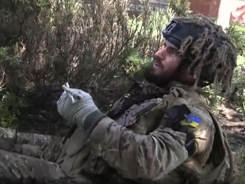 Australians are reportedly fighting in a foreign legion unit that is trying to gain a foothold in key Ukraine city Severodonetsk. Picture: Twitter/radiosvoboda.