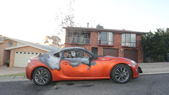 Julian Brown’s beloved Toyota 86 sports car. Picture: Gary Ramage