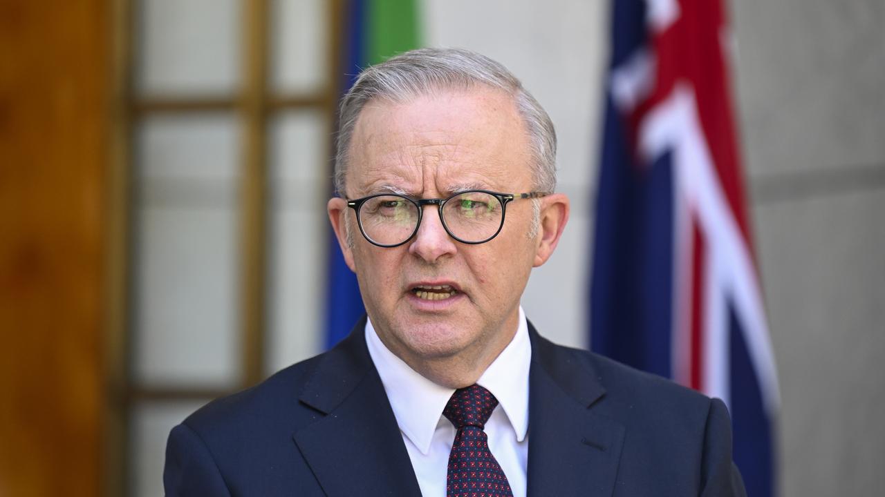 Major polls have shown the Albanese government is facing a tough fight in the looming federal election. Picture: NewsWire / Martin Ollman