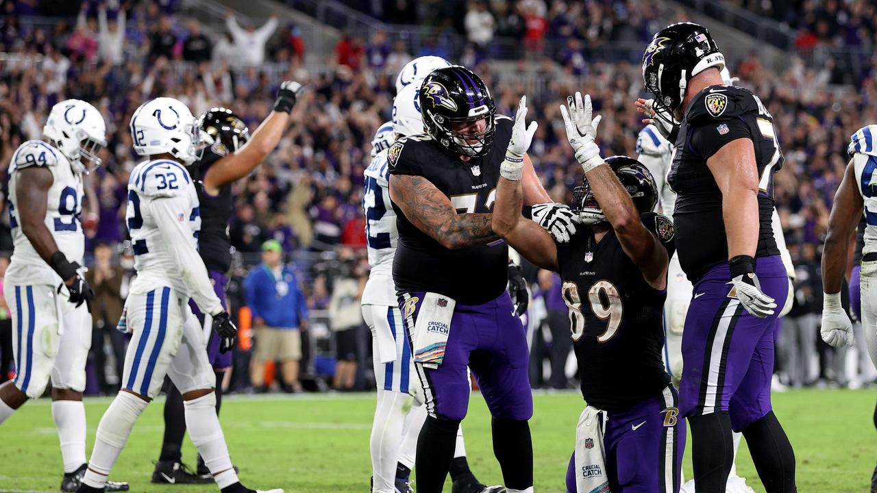 Baltimore Ravens mengalahkan Indianapolis Colts, Lamar Jackson, video, sorotan, laporan