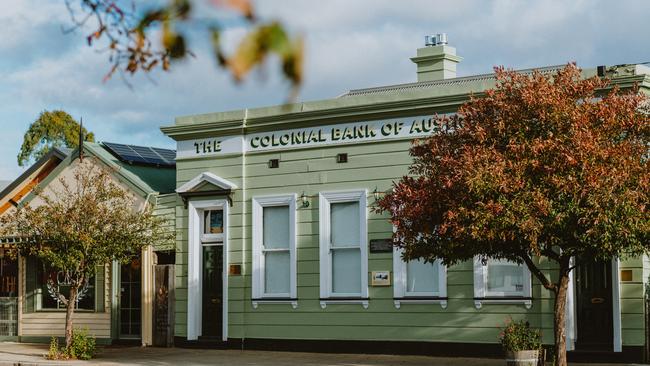 Bank on Ridgway at Mirboo North, Gippsland, Victoria. Picture: Nicky Cawood.