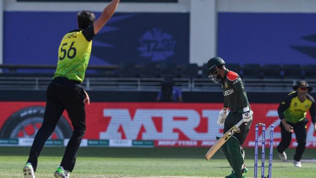 Mitchell Starc got Australia off to a flying start. Picture: Picture: Aamir Qureshi/AFP)