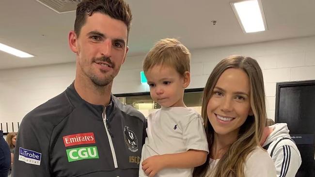 Scott, Jax and Alex Pendlebury. Picture: Instagram