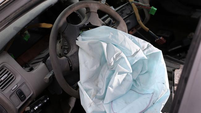 Close to 100 vehicles on the Northern Rivers still have the Takata airbag installed. (Photo by Joe Raedle/Getty Images)